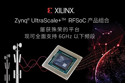 Xilinx 扩展Zynq UltraScale + RFSoC 系列,为 6GHz 以下频段提供全面支持.jpg
